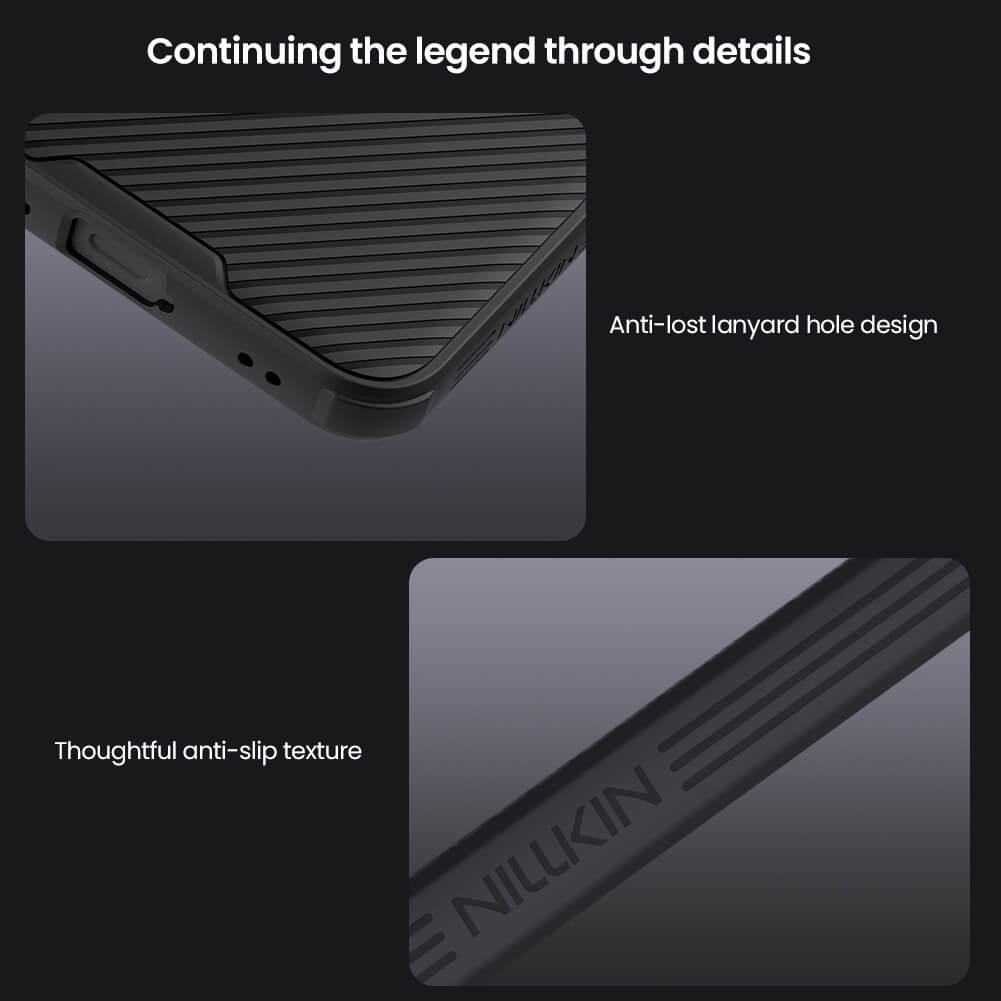 Чехол-крышка NILLKIN для Samsung Galaxy S25 FE (S25 Fan Edition) (серия CamShield Pro Magnetic case)